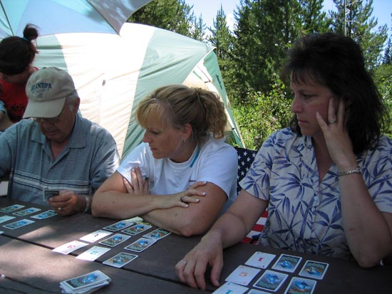 2006 family reunion in Yellowstone National Park